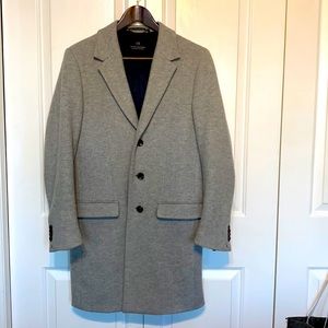 Men’s Scotch and Soda single button Peacoat